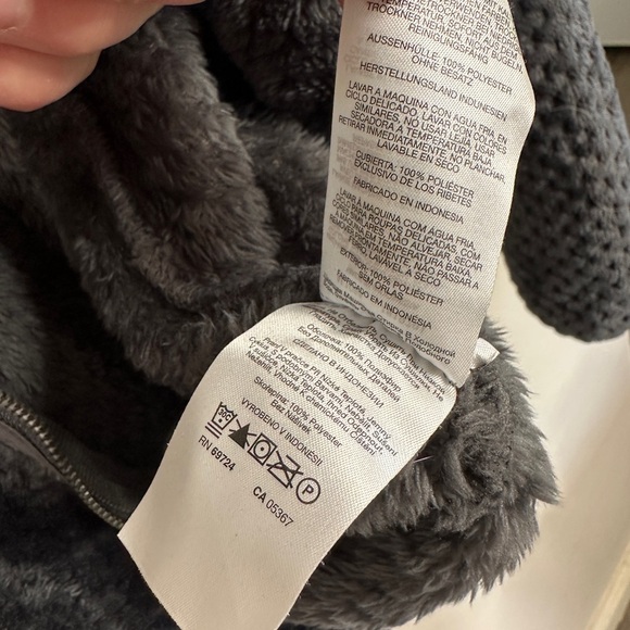 Columbia Fireside Sherpa Fleece Jacket – Full Zip Shark Grey - Woman’s L - NWOT - Picture 8 of 9